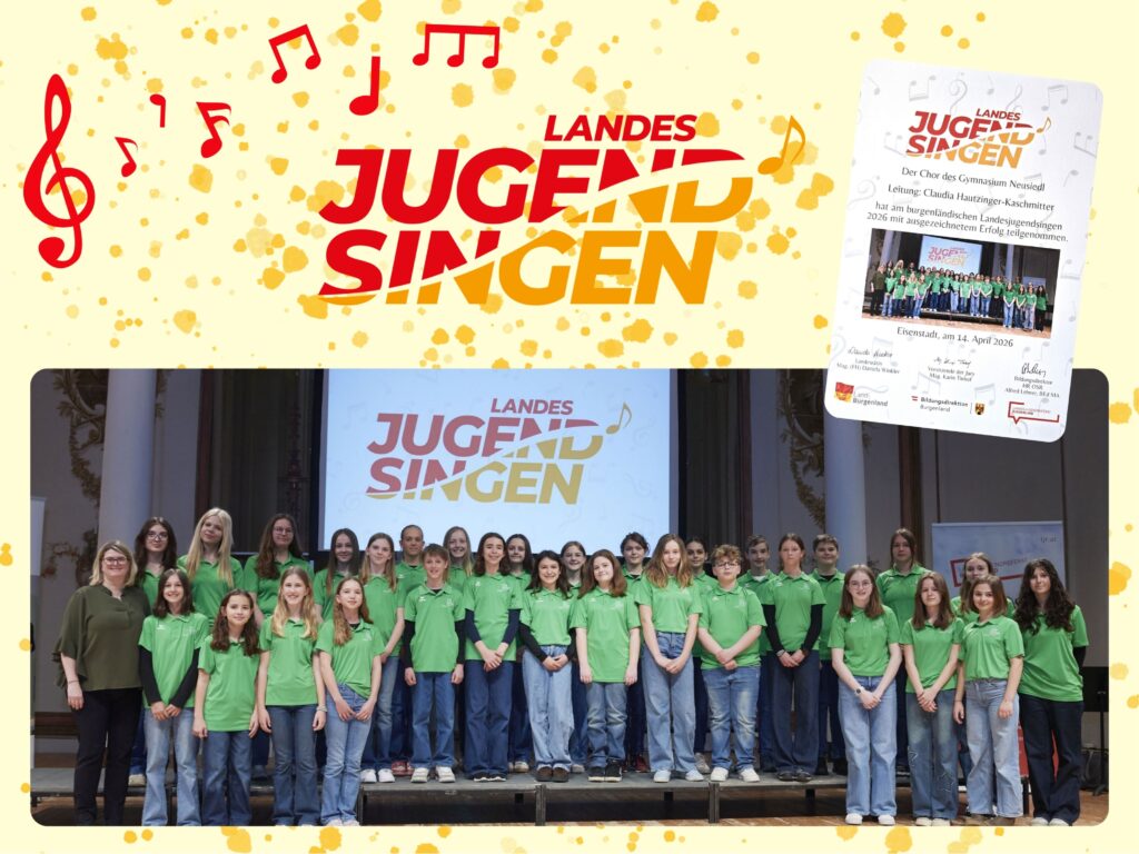 Ausgezeichnet gesungen!