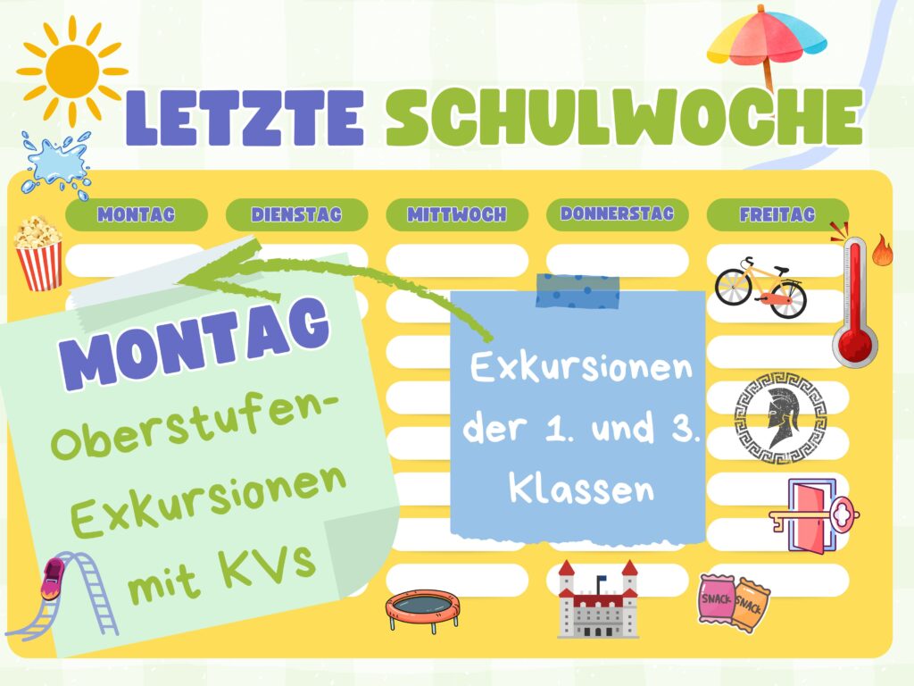 Wochenauftakt mit vielen Zielen